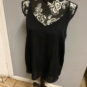 Black date night top